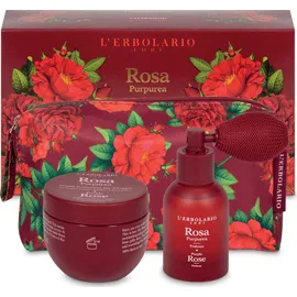 L'Erbolario Rosa Purpurea Beauty-Set Fascinosa Eau De Parfum 30ml - Body Cream 75ml