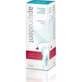 Uplab Pharmaceuticals Apipharma Apiprodent Spray με Επουλωτικές, Αιμοστατικές και Αντιφλεγμονώδεις Ιδιότητες για την Στοματική Κοιλότητα 20ml