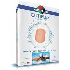 Master Aid Cutiflex Waterproof, Αδιάβροχες Γάζες  12,5x12,5cm  5τμχ