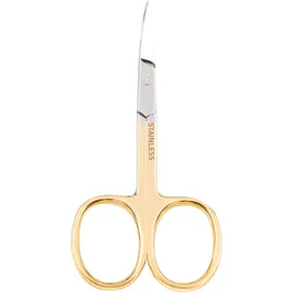 Titania Cuticle Scissors, Ψαλιδάκι για Πετσάκια και Νύχια σε Χρυσό - Ασημί Απόχρωση 1 τμχ