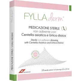 Fylladerm Sterile, Αποστειρωμένη Γάζα  10x10cm 10τμχ