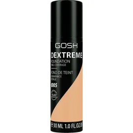 Gosh Dextreme Full Coverage Foundation 005 Beige Καλυπτική Βάση Μακιγιάζ με Ματ Αποτέλεσμα 30ml