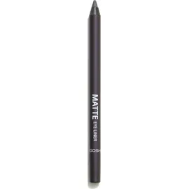 Gosh Matte Eye Liner 010 Black Violet Waterproof Μολύβι Ματιών 1.2gr
