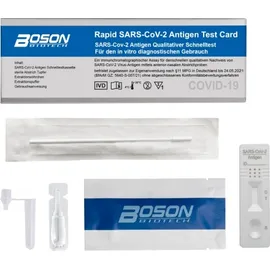 Boson Rapid SARS-COV-2 Antigen Test Card 20 τεμάχια