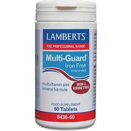 Lamberts Πολυβιταμίνη Χωρίς Σίδηρο & Ιώδιο Multi-Guard Iron Free 60tabs