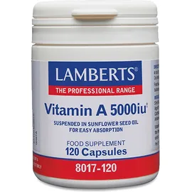 Lamberts Βιταμίνη Α 5000IU Vitamin A 120caps