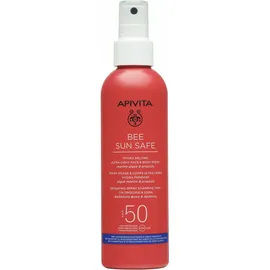 Apivita Bee Sun Safe Hydra Melting Ultra-Light Face &amp; Body Spray Spf50 200ml Ενυδατικό Σπρέι Ελαφριάς Υφής για Πρόσωπο &amp; Σώμα