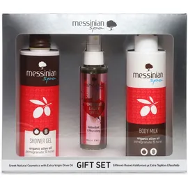 Messinian Spa Promo Pomegranate & Honey Shower Gel 300ml & Body Milk 300ml & Dry Oil 100ml