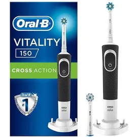 Oral-B Vitality 150 Cross Action Black Μαύρη Ηλεκτρική Οδοντόβουρτσα