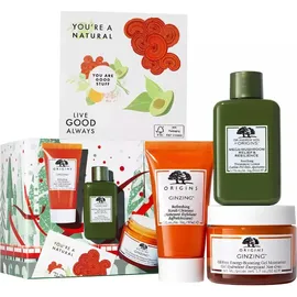 Origins Promo  GinZing Κρέμα Gel Προσώπου 50ml & Αναζωογονητικό Καθαριστικό 30ml & Mega-Mushroom Ενυδατική Λοσιόν 50ml