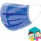Εικόνα 1 Για ΜΑΣΚΑ - Izosoft Kids 3-Ply Disposable Masks, Παιδικές Μάσκες Τύπου ΙΙ, Χρώμα Μπλέ 10 Τεμάχια