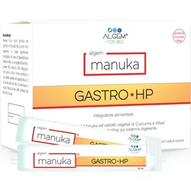 Algem Natura Manuka Gastro HP Συμπλήρωμα Διατροφής Πόσιμο για την Αντιμετώπιση Καύσου στο Στομάχι και την Γαστρίτιδα 15 Sticks x 10ml