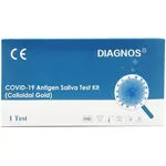 Diagnos Covid-19 Rapid Test Συσκευή Ταχείας Δοκιμής Αντιγόνου (Δείγμα Σάλιου) 1Τμχ