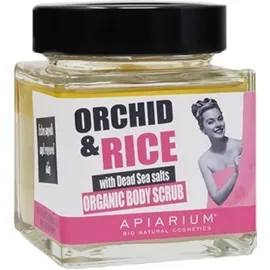 APIARIUM Orchid &amp; Rice Body Scrub Απολεπιστικό Σώματος με Άρωμα Ορχιδέας &amp; Ρυζιού 410gr