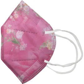 Unico Pro Μάσκα Προστασίας FFP2 Boho σε Ροζ χρώμα 25τμχ