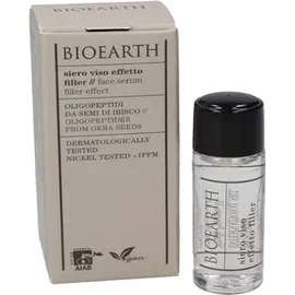 BIOEARTH Face Serum Filler Effect Ορός Προσώπου για Γέμισμα Ρυτίδων &amp; Botox με Πεπτίδια Ιβίσκου 5ml