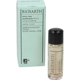 BIOEARTH Face Serum Purifying Ορός Προσώπου για Αποτοξίνωση &amp; Εξισορρόπηση των Ατελειών με Φασκόμηλο 5ml