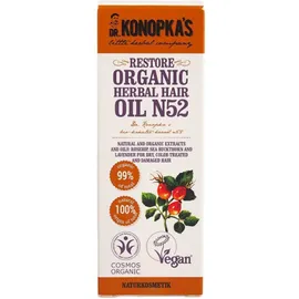 NATURA SIBERICA - Dr.Konopka´s Restore Organic Herbal Hair Oil N52 Έλαιο Μαλλιών για ξηρά, βαμμένα & φθαρμένα μαλλιά - 30ml