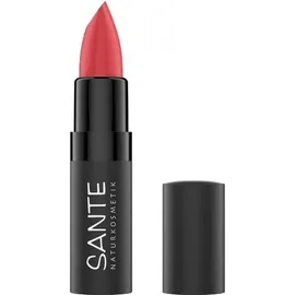 SANTE Lipstick Mat Κρεμώδες Ματ Κραγιόν Χειλιών Απόχρωση 06 Bright Papaya 4.5gr