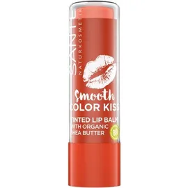 SANTE Color Kiss Ενυδατικό Lip Balm Χειλιών Απόχρωση 01 Soft Coral 4.5gr