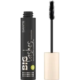 SANTE Big Lashes Mascara με Έντονο Μαύρο Χρώμα για Όγκο για Μικρές &amp; Λεπτές Βλεφαρίδες Απόχρωση 01 Black 10ml