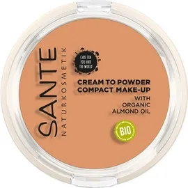 SANTE Cream to Powder Compact Make-up για Ματ Κάλυψη με Πούδρα &amp; Κρεμώδη Υφή Απόχρωση 03 Cool Beige 9g