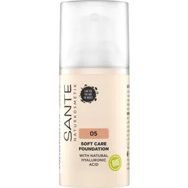 SANTE Soft Care Foundation Απαλό Foundation με Υαλουρονικό Οξύ Απόχρωση 05 Cool Beige 30ml
