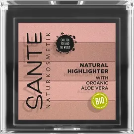 SANTE Natural Highlighter με 5 Αποχρώσεις σε Μορφή Πούδρας Απόχρωση 01 Nude 7gr