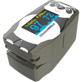 Παιδικό Οξύμετρο Δαχτύλου ChoiceMMed MD300C55 Panda Γκρι