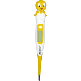 Παιδικό Ψηφιακό Θερμόμετρο 10’’- Metricy Happy Heroes Κίτρινο Πουλάκι