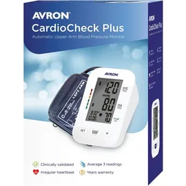 AVRON CardioCheck Plus Ηλεκτρονικό Πιεσόμετρο Μπράτσου με ανίχνευση αρρυθμίας