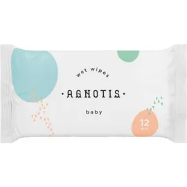 Agnotis Baby Wet Wipes - Μωρομάντηλα 12 Τεμάχια Pocket Size