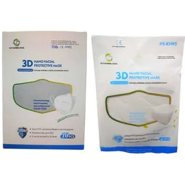 Μάσκές Προστασίας Starbuss 3D Nano Facial Protective Mask 4 in 1 Function 20 τεμάχια
