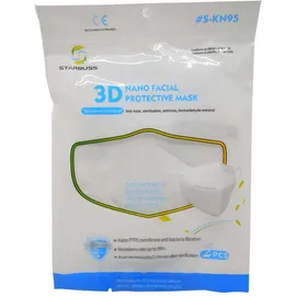Μάσκές Προστασίας Starbuss 3D Nano Facial Protective Mask 4 in 1 Function 2 τεμάχια