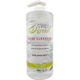 Simply Green Αντισηπτικό Χεριών με Aloe Vera και Γλυκερίνη 1000ml