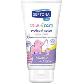 Septona Calm n' Care Ενυδατική Κρέμα Με Βάλσαμο &amp; Λεβάντα 150ml
