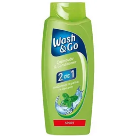 Wash &amp; Go 2in1 Shampoo &amp; Conditioner Sport 700ml
