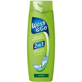Wash &amp; Go 2 in 1 Shampoo &amp; Conditioner Classic 200ml