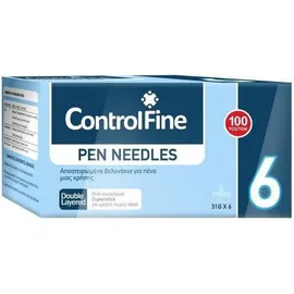 ControlFine Pen Needles 6mm  31G 100pcs