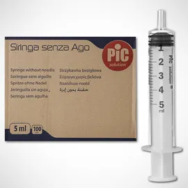 PiC Σύριγγες Χωρίς Βελόνα Central 5 ml (100 τεμάχια)