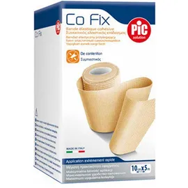 PiC Co fix Ελαστικός Επίδεσμος Πλάτους 10 Εκατοστών και Μήκους 5 Μέτρων 1 Τεμάχιο