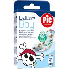 PiC Delicate Boy Medium - Παιδικό τσιρότο για αγόρια (24 τμχ)