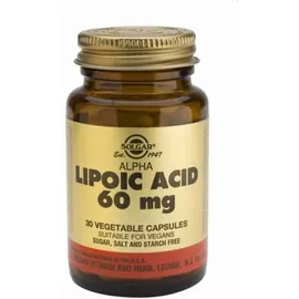 Solgar Alpha Lipoic Acid  60mg 30 φυτικές κάψουλες