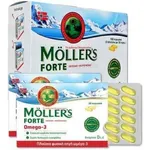 Moller`s Μουρουνέλαιο Forte Omega-3 30 κάψουλες