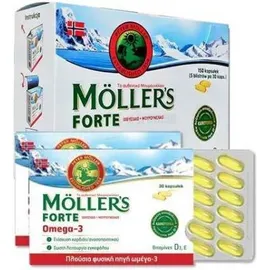 Moller's Μουρουνέλαιο Forte Omega-3 30 κάψουλες