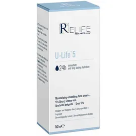 Menarini Relife U-Life 5 Moisturising Smoothing Face Cream Ενυδατική Κρέμα Προσώπου 50ml