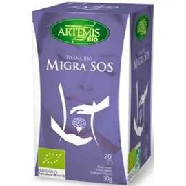 ARTEMIS Μείγμα Βιολογικών Βοτάνων για Μείωση των Συμπτωμάτων των Ημικρανιών για Γυναίκες 20τμχ