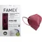 Εικόνα 1 Για Famex Μάσκα Προστασίας FFP2 NR σε Μπορντό χρώμα 1τμχ