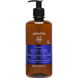 Apivita Eco Pack Men's Tonic Shampoo 500ml Σαμπουάν κατά της Τριχόπτωσης για Άνδρες με Hippophae TC & Δενδρολίβανο