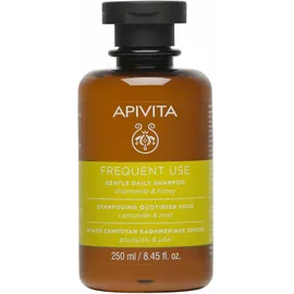 Apivita Frequent Use Shampoo -  Σαμπουάν Συχνής Χρήσης Με Χαμομήλι & Μέλι 250ml